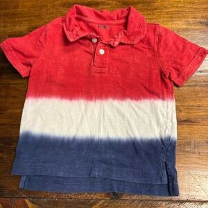 Gymboree Red, White, And Blue Polo Size 2T